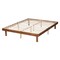 Baxton Studio Winston MidCentury Modern Walnut Brown Finished Wood Full Size Platform Bed frame 218-11887-ZORO - alternate 9